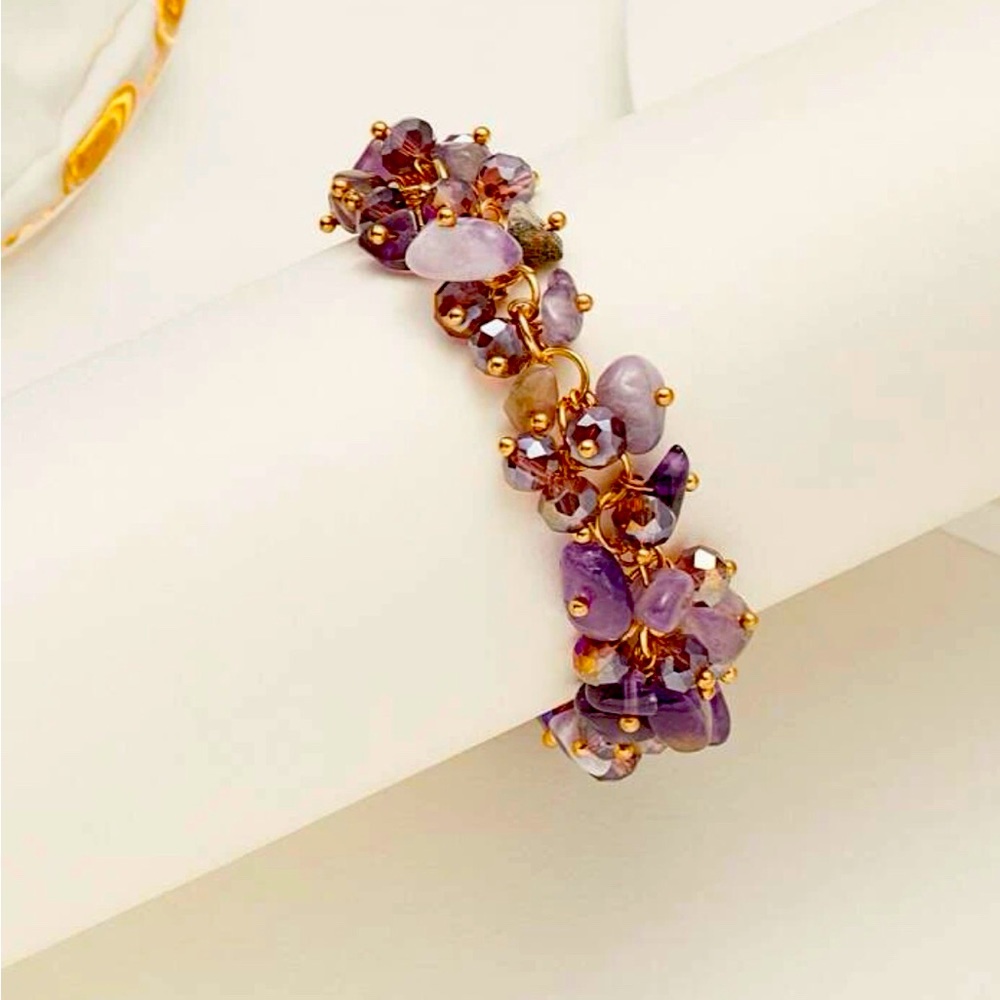 Stone decor bracelet